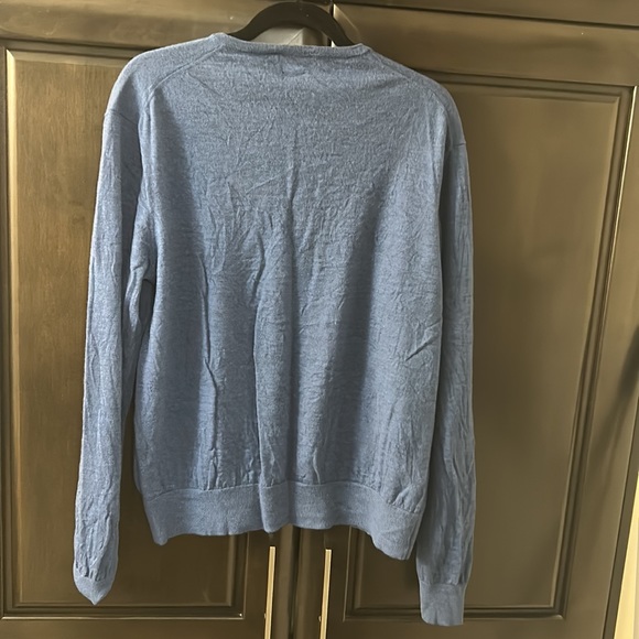 men Polo Ralph Lauren custom fit V neck sweater - Picture 4 of 8